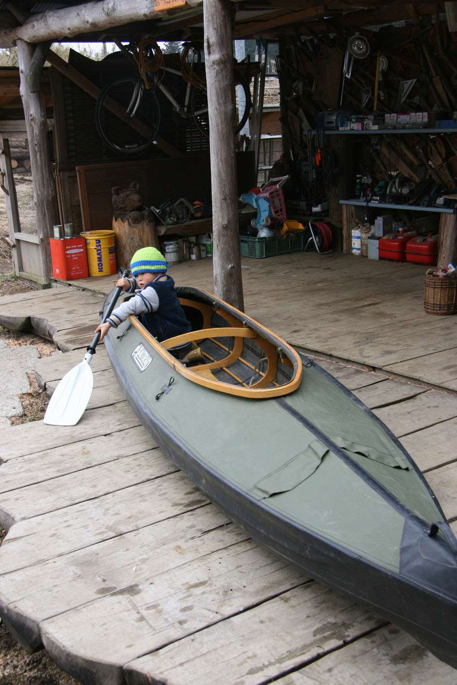 保管場所の都合で、格安にしました。NAUTIRAID ノーティレイカヤック 